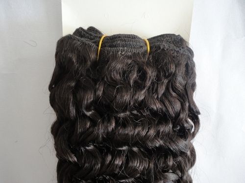 Black Curly Hair Weft