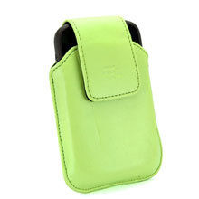 Green Leather Case For Blackberry Bold 9000