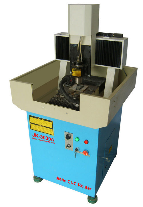 Blue Cnc Metal Engraving Machine