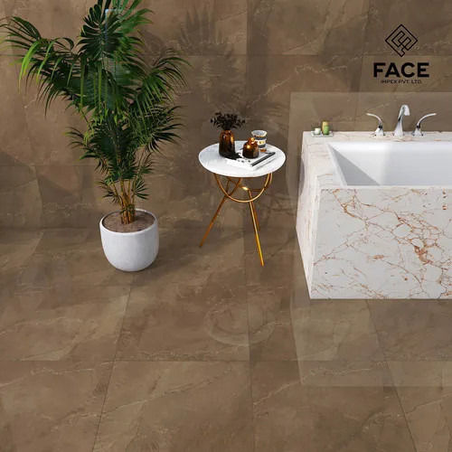 Dark Brown Colour Tiles