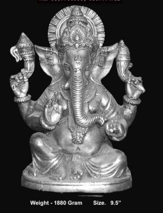 Silver Ganesha