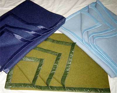 Plain Soft Woolen Hospital Blanket