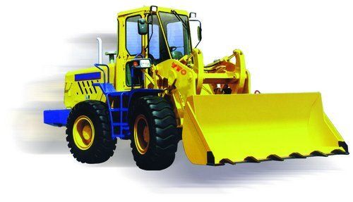 Yellow Wheel Loader Earth Moving Machine