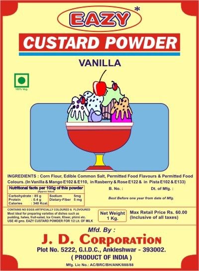 Custard Powder Vanilla