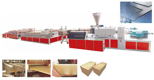 Wood And Plastic Board Production Line