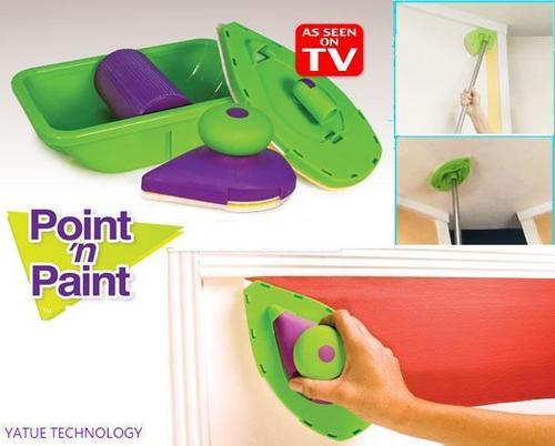 Point 'N Paint - Versatile Paint Application Kit | 5X Paint Capacity, No Drip Design, Effortless Edging & Fast Coverage