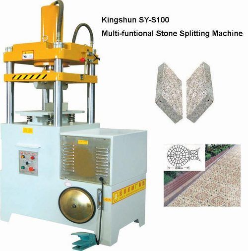 Multi-functional Hydraulic Stone Splitting And Stamping Machine SY-S100