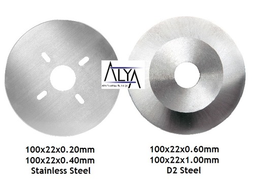 Chenille Circular Blade And Knife Blade\302\240Size: 100 X 22 X 0.20 / 0.40 / 0.60 / 1.00Mm