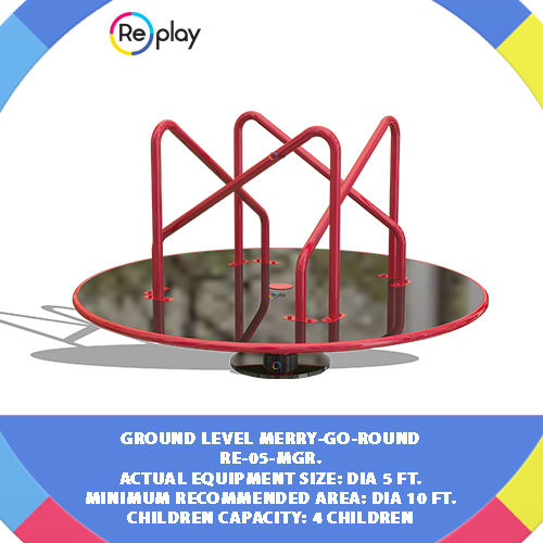 Ground Level Merry-Go-Rounds