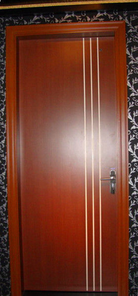 PVC Door - Solid Fir Skeleton with MDF Board & PVC Coating | Custom Sizes, Various Colors, Inward/Outward Opening