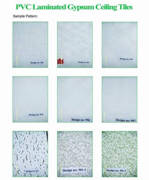 Pvc Gypsum Ceiling Board