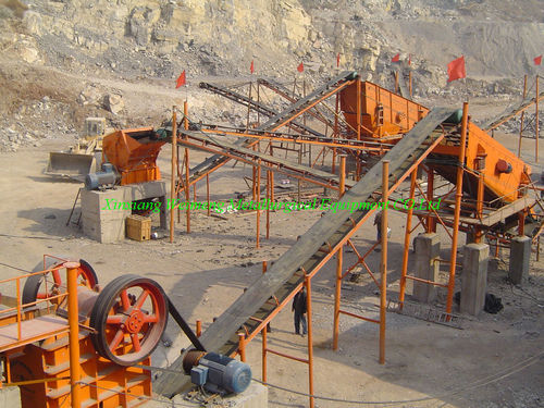 Coal Belt Conveyor For Stone Production Line