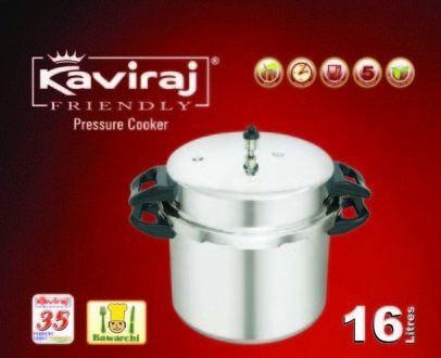 Aluminium Pressure Cooker-Bawarchi