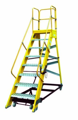 Strength & Durability Moveable And Portable Heavy-Duty Mobile Maintenance Platform Ladder