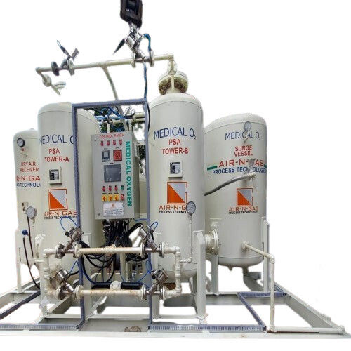 Iron Fully Automatic Psa Oxygen Plants With Plc Control