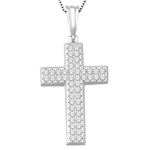 Diamond Cross Pendants