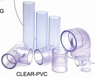 Clear UPVC Pipes and Fittings ANSI Standard/Clear PVC Fittings