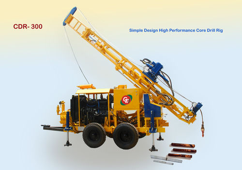 Trolley Mounted Core Drilling Rig