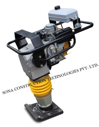 Tamping Rammer - RM80 Model with 600-700 Times/Min Ramming Frequency | 10-13 M/Min Advanced Speed, 40-70 mm Bounce Height, No Engine Required, 7.6 IB-ft Net Torque