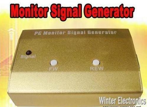 कंप्यूटर मॉनिटर्स के लिए टेस्ट पैटर्न जेनरेटर