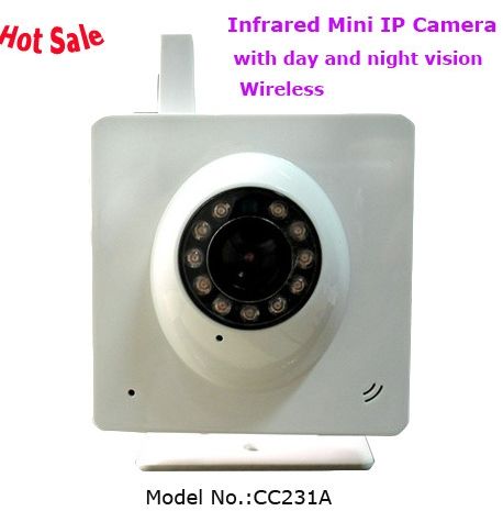 Infrared Mini IP Camera With Day And Night Vision