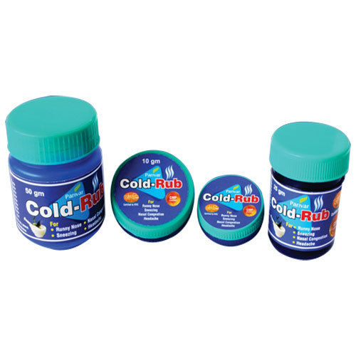 ColdX Rub Relief from Nasal Congestion and Sneezing