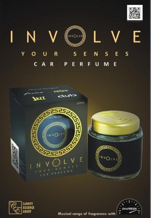 Involve® Music - Club : Gel Car Fragrance - Involve Your Senses