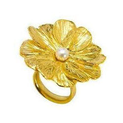 Flower Gold Ring