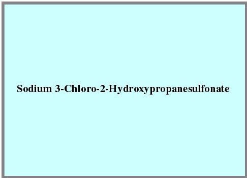  सोडियम 3-क्लोरो-2-हाइड्रॉक्सीप्रोपेनेसल्फोनेट 