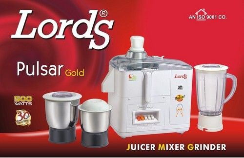 Juicer Mixer Grinder (LORDS PULSAR GOLD)