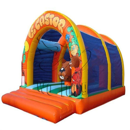 Outdoor Inflatable Bouncy Castle Slide - Dimension (L*W*H): 15X14X6  Meter (M)