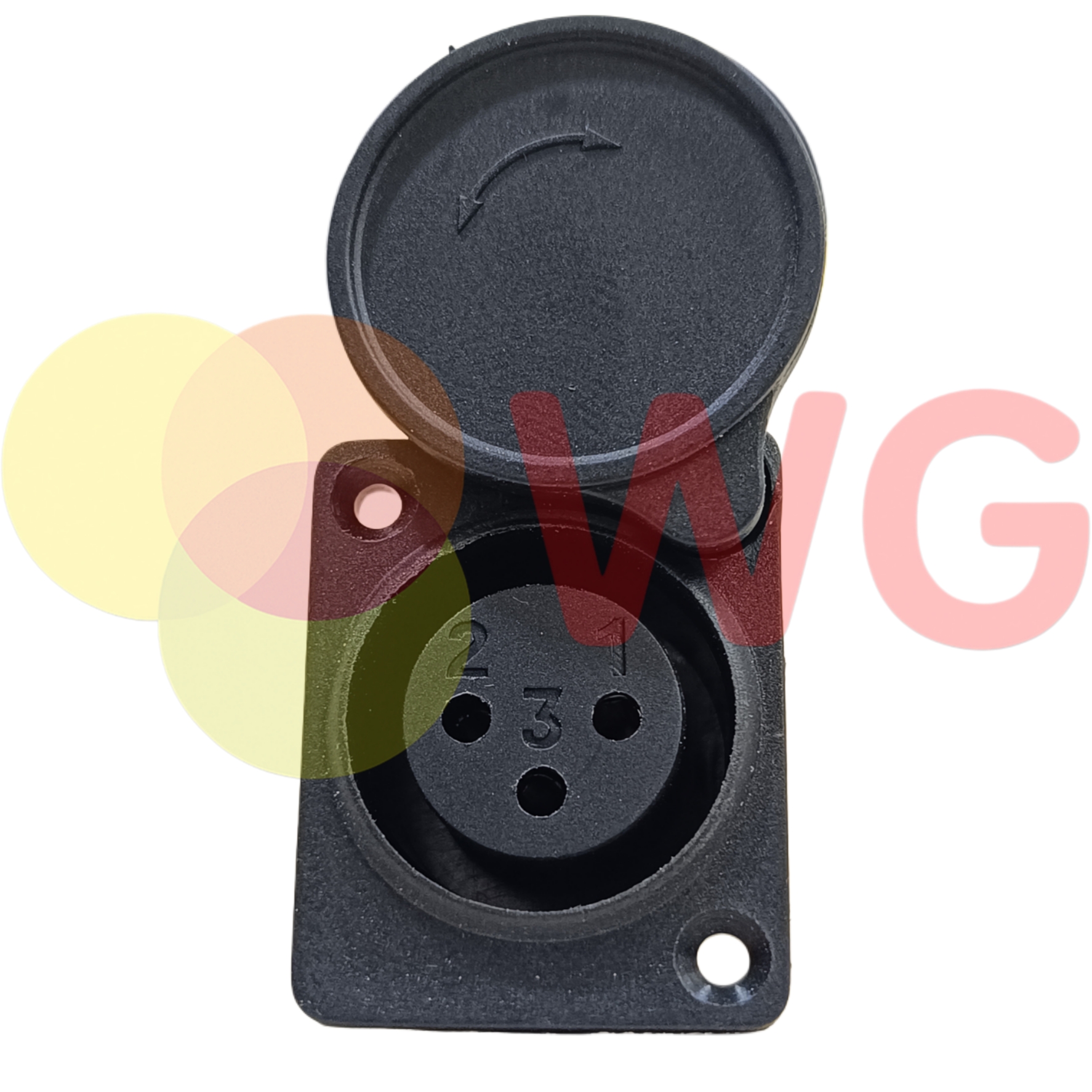 E-Scooty Xlr Type W Cap Charging Socket - Application: Electric Scooter