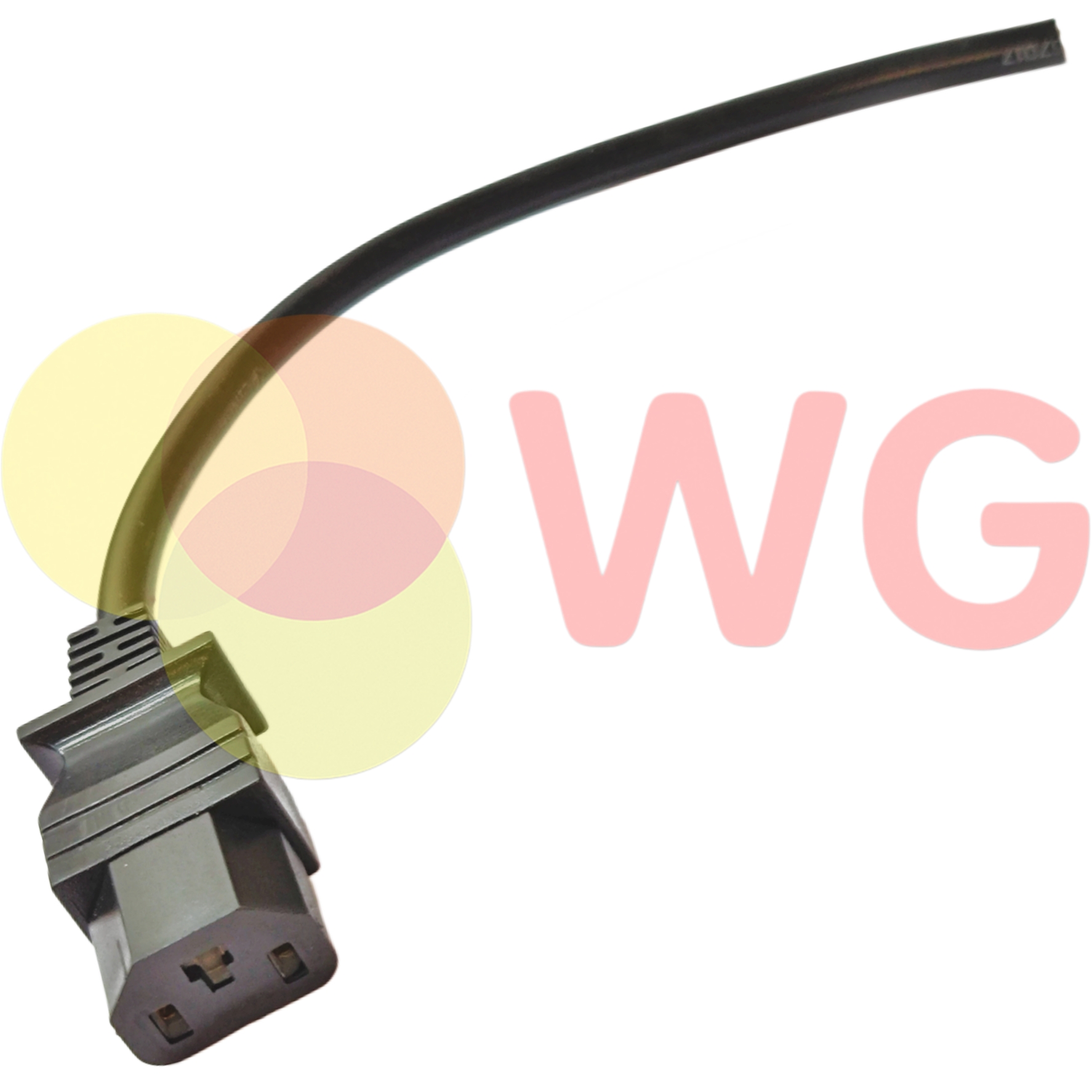 E-Scooty Charging Plug Lead H/D Short - Body Material: Plastic