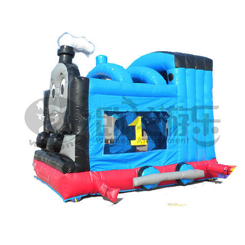 Most popular Children playground amusement kids inflatable jumping slide for sale