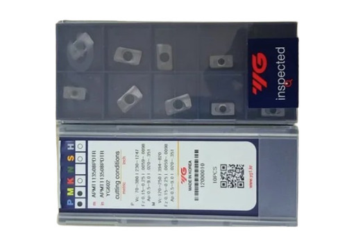 APMT113508PDTR-YG602, CNC और VMC मशीनिंग के लिए कार्बाइड मिलिंग इंसर्ट