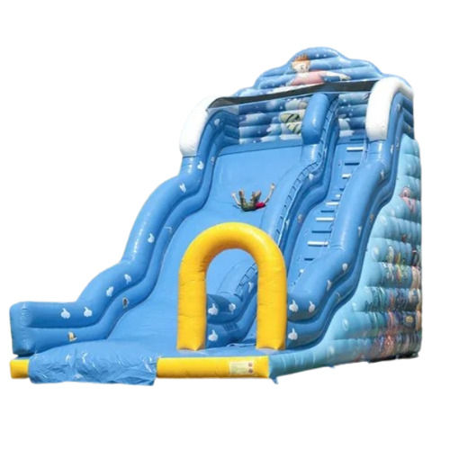 Kids Inflatable Sea Wave Slide