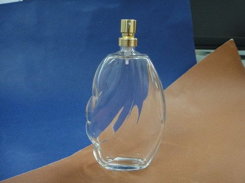 New Glass Perfume Bottle With Cap (100ml)