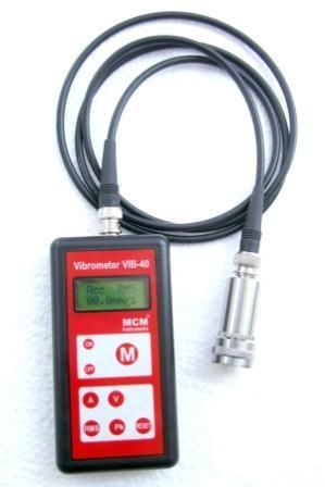 Vibrometer VIB-40 for Measuring Vibration Velocity and Acceleration