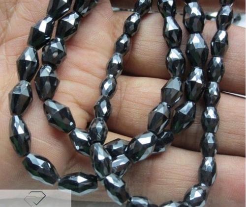 Black Moissanite Beads Necklace