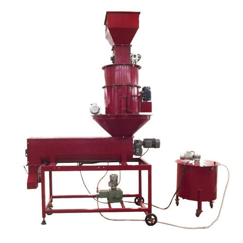 380V Semi Automatic PLC Control Vegetable And Grain Seed Coating Machine