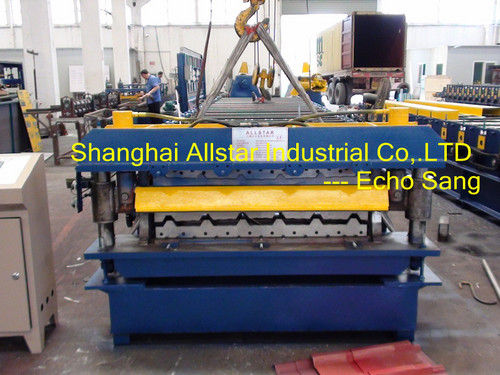 Double Layer Roll Forming Machinery - Galvanized Steel Coil, 0.3-0.8mm Thickness, 1000-1250mm Width, 5 MT Max Capacity