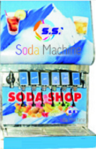 6+2 Valve Based Soda Fountain Machine