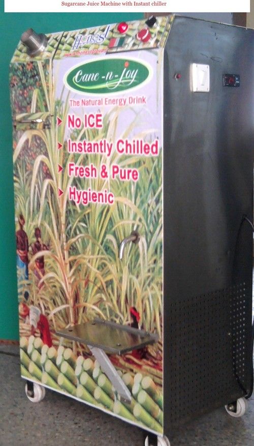 Sugarcane Juice Machine With Instant Chiller