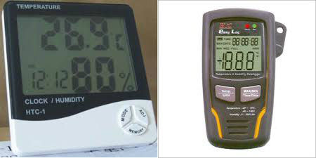 Digital Humidity Meters