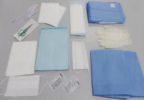 Disposable Nonwoven Delivery Drape Pack