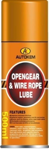 ओपन गियर और वायर रोप ल्यूब