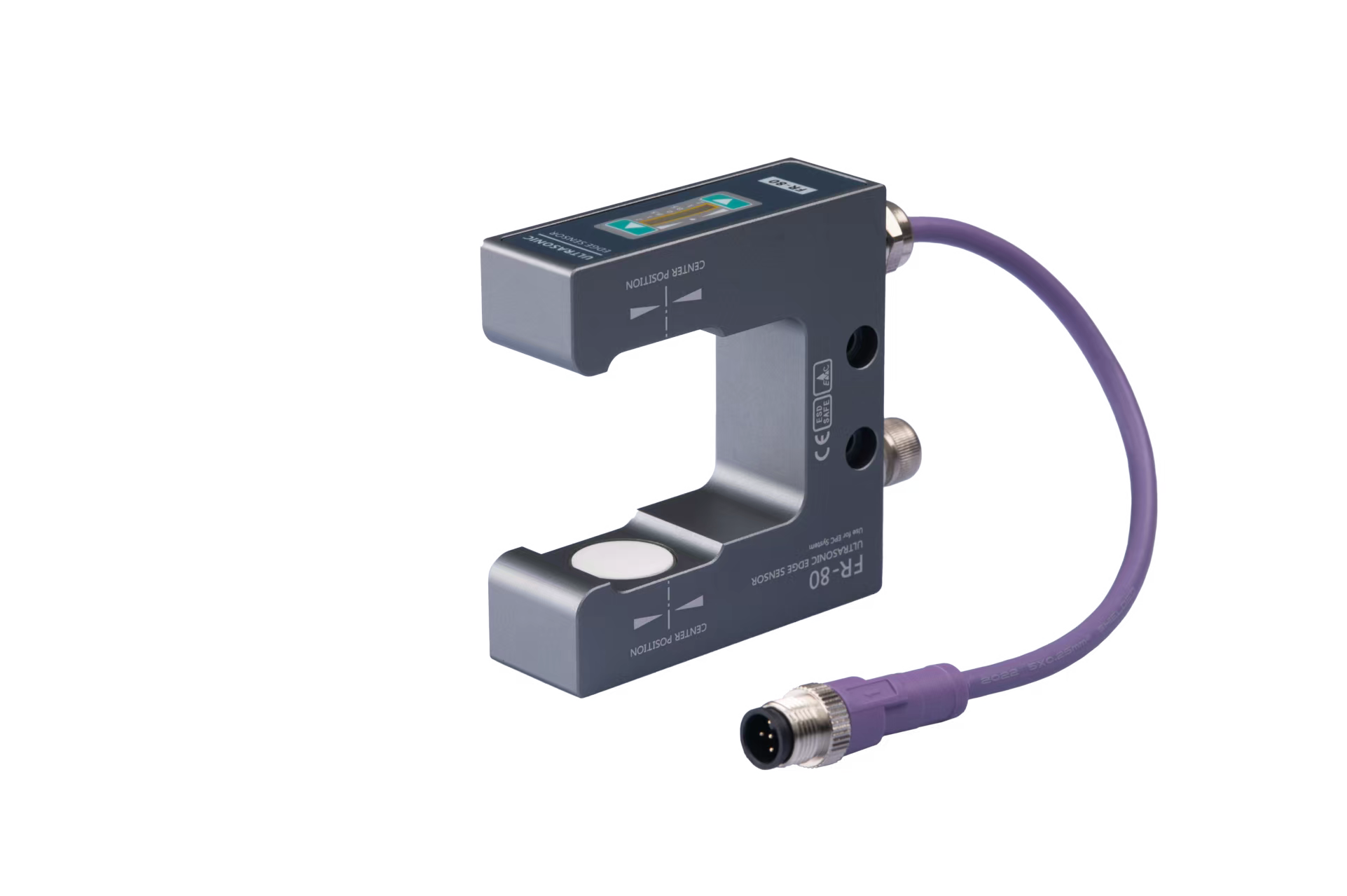 US-2 Ultrasonic Sensor - Automated Tension Control System | Maximize Profit by Reducing Scrap with Accurate Diameter Measurement and Roll Notifications