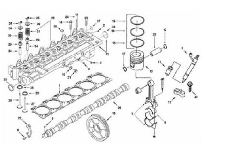 Cummins Nta 495 Engine Parts