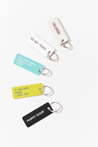 Rectangle Key Tag