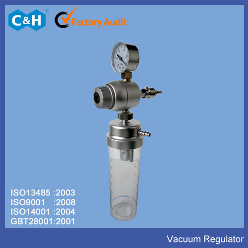 Hospital Vacuum Regulator With 350Ml Bottle